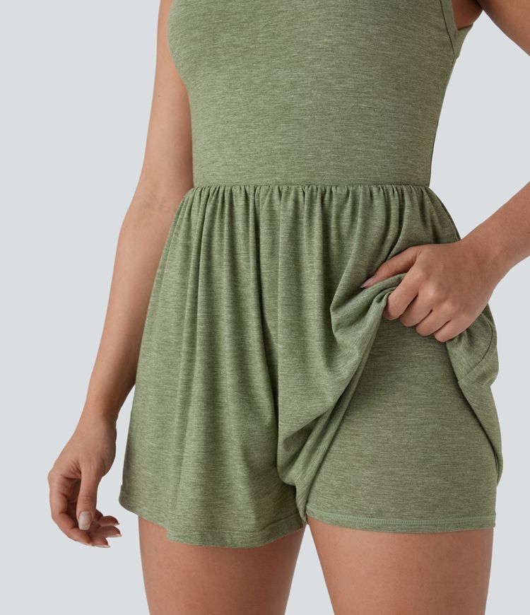 ColaBody™ | Body de vacances dos nu et torsadé 2 en 1 avec poches latérales (édition Easy Peezy)