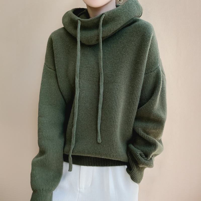 Charlotte™ | Pull col roulé en laine mérinos