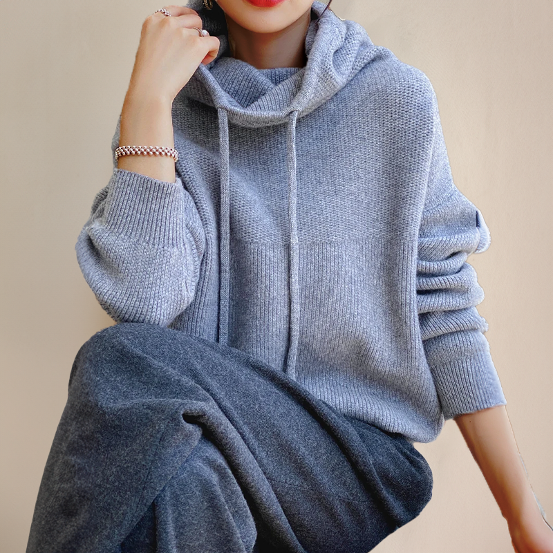 Charlotte™ | Pull col roulé en laine mérinos