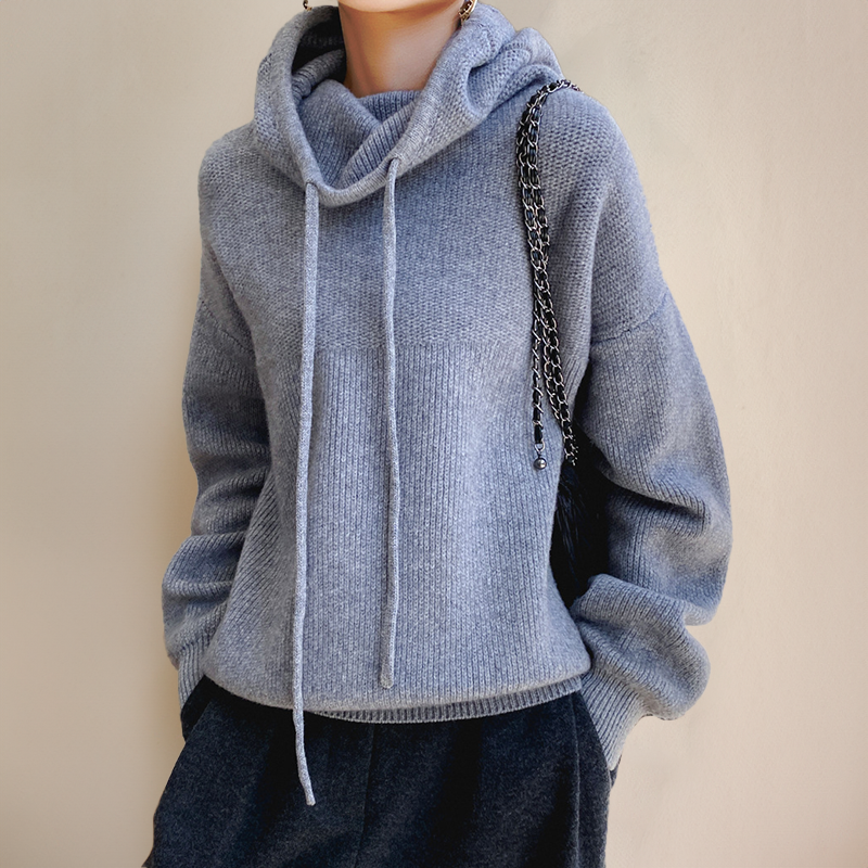 Charlotte™ | Pull col roulé en laine mérinos