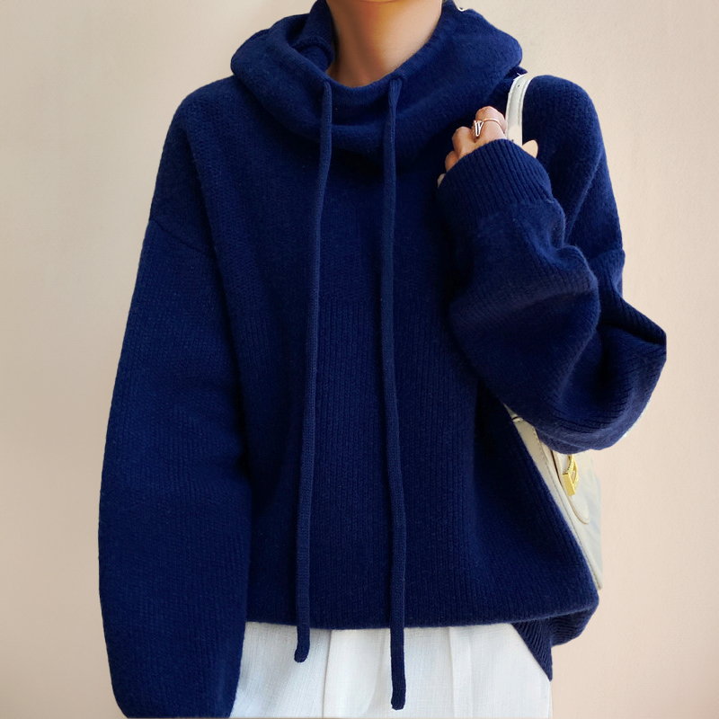 Charlotte™ | Pull col roulé en laine mérinos